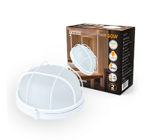 Светильник для ЖКХ НБП IP54 190*176*90 круг с решеткой под лампу Е27 max 60W, 1/10  926602116  Gauss