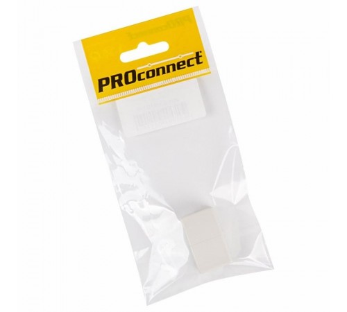 Переходник сетевой LAN, (гнездо 8Р8С (Rj-45) - гнездо 8Р8С (Rj-45)) (пакет)  03-0101-9  PROconnect