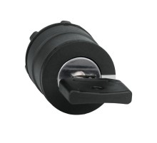 Головка перекл OptiSignal D22 A5-SK-5 3 позиции с ключем пластик ZB5AG5 332273 КЭАЗ