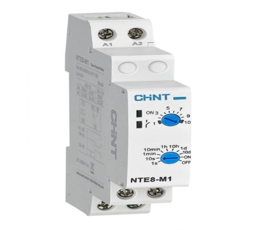 Реле времени NTE8-M1 ( регулир. уставка задержка времени) AC230B (R)  258695  CHINT