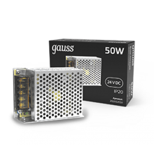 Блок питания 50W 24V IP20 1/120  202002050  Gauss