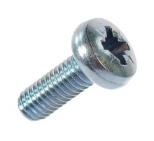 Винт DIN7985 с полукруглой головкой оцинк. M8х20 (8 шт) - пакет ( 0,11 кг)  112246  Tech-KREP