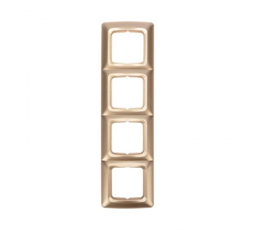 DEA Рамка 4-я горизонтальная Золотой Металлик  KR-78-0318  Kranz