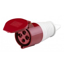 Розетка переносная 224 3Р+РЕ 32А 380В IP44 РП-102   26014DEK  DEKraft