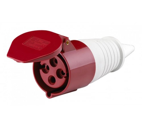 Розетка переносная 224 3Р+РЕ 32А 380В IP44 РП-102   26014DEK  DEKraft