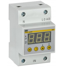 Реле напряжения РН-д однофазное 54мм 40А   IVR31-1-40  IEK