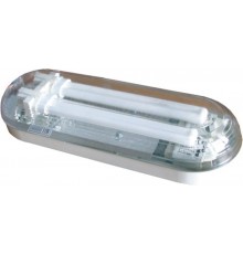 Светильник пылевлагозащищенный для ЖКХ антивандальный ЛБО 02-2х11-002 2G7 2х11Вт IP40  10286  Владасвет