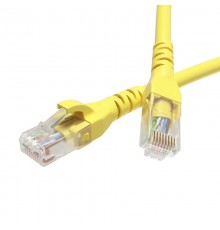 Патч-корд неэкранированный CAT6A U/UTP 4х2, LSZH, жёлтый, 0.5 м  RN6AUU4505YL  DKC