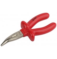 Тонкогубцы 160 мм с изогнутым носом диэлектрические 1000V  Б0055922  ЭРА