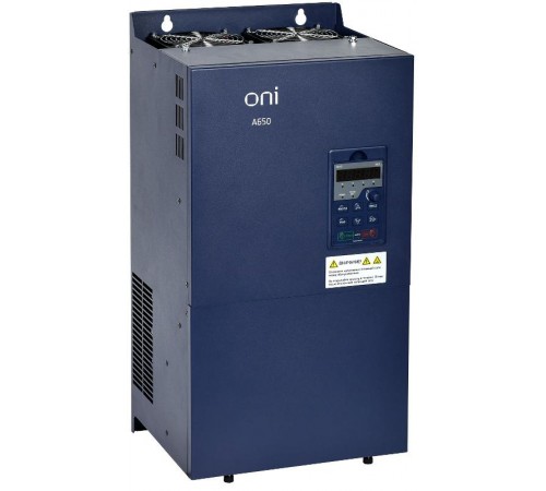 Преобразователь частоты A650 380В 3Ф 110кВт 210А M  A650-33E110M  ONI