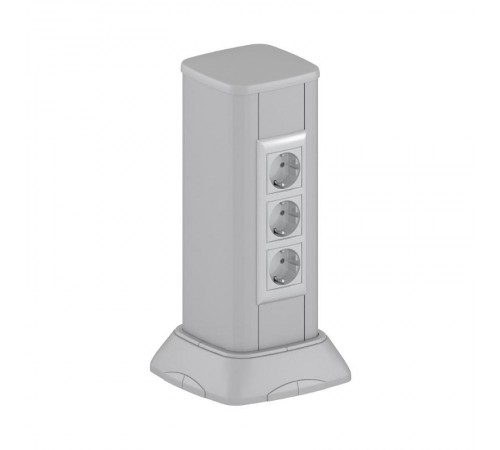 Миниколонна алюминиевая, 0.35м, цвет серый муар, RAL 9006  19534  DKC