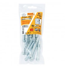 Анкерный болт с гайкой AW ZN 8x65 (20 шт) - пакет  147614  Tecfi