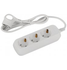 Удлинитель электрический ЭРА UDL-10-315-E Greenline 3 розетки с заземлением 1,5м ПВС 3x0.75мм2   Б0064897  ЭРА