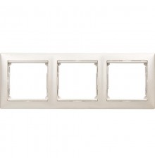 Valena Жемчужный Рамка 3-ая гориз  770473  Legrand