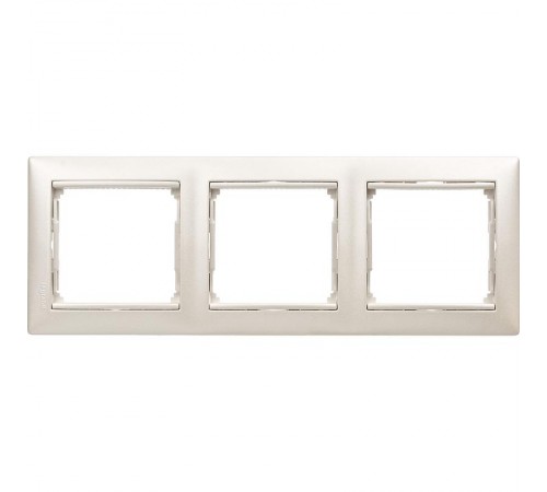 Valena Жемчужный Рамка 3-ая гориз  770473  Legrand