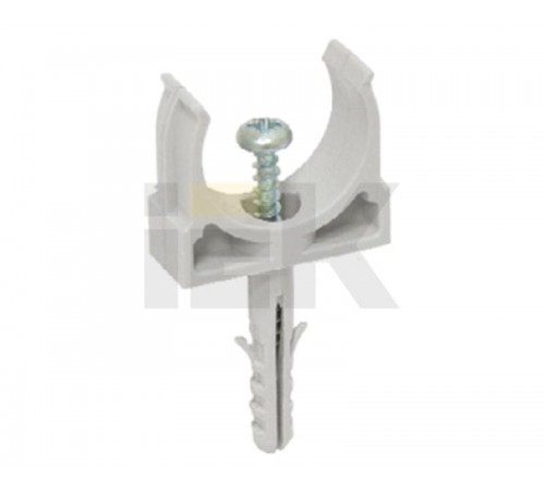 Держатель с защёлкой и дюбелем CT20   CTA10D-CT20-K41-100  IEK