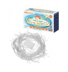 Гирлянда светодиодная "Занавес" 1,5х1,5 м, 168LED, белый тёплый, 8 режимов, 250 В, IP20,  SQ0361-0068  TDM