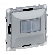 SUNO Датчик движения 180° 250Вт без нейтрали. Влагозащитный IP44. C ручным управлением. Цвет "Алюминий"  721335  Legrand