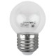 Лампы cветодиодные ERAWL45-E27 LED P45-1W-Е27 (диод. шар, прозр., 4SMD, 1W, E27, для белт-лайт) (10/100/6000)  Б0049572  ЭРА