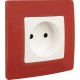 Etika Красная Рамка 1-ая  672531  Legrand