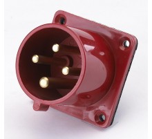 Вилка для скрытой проводки 624 3Р+РЕ 32А 380В IP44 В  26063DEK  DEKraft