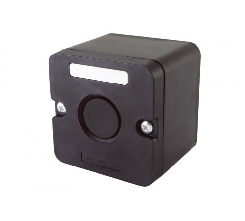 Пост кнопочный ПКЕ 212-1 черный IP40   SQ0742-0019  TDM