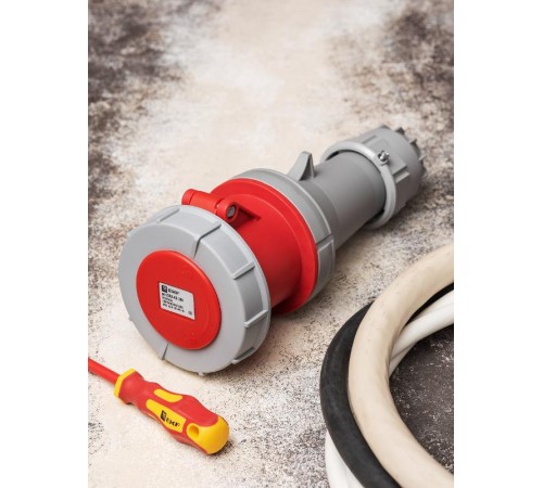 Розетка переносная 2352 3Р+РЕ+N 63А 380В IP67 EKF PROxima  ps-2352-63-380  EKF