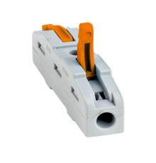 Строительно-монтажная клемма СМК 222-421 проходная 1 полюс 0,08-4мм2 (25шт.) PROxima  plc-smk-421  EKF