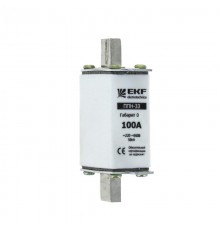 Плавкая вставка ППН-33 160/ 16А габарит 0  fus-33-0/160/16  EKF