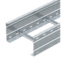 Кабельный лестничный лоток для больших расстояний 160x300x6000 (WKLG 1630 FS)  6227031  OBO Bettermann