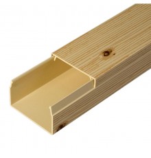 Кабель-канал сосна 2-й замок 40х25 (30м/уп)  PR.025440  Промрукав