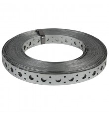 Лента монтажная перфорированная прямая LP 12х0,55 (25м)  Б0047417  ЭРА