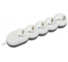 Удлинитель У05 5 мест 2P+PE/1,5м 3х1,5мм2 16А/250В UNO  WYP53-16-05-D15-Z  IEK