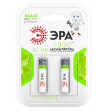 Аккумулятор  HR03-2BL 1000mAh (20/240/7680) (AAA)   C0038455  ЭРА