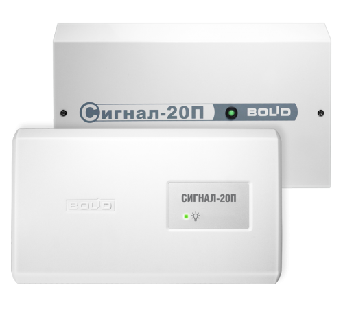 Прибор приемно-контрольный (адресный расширитель шлейфов) охранно-пожарный, 20 шлейфов, пластмассовый корпус  Сигнал-20П  Болид