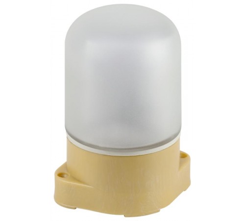 Светильник  НББ 01-60-007 для бани пластик/стекло прямой IP65 E27 max 60Вт 137х107х84 сосна  Б0062262  ЭРА