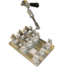 РПС-16/Л УХЛ3, 1600А, передняя смещённая рукоятка, левый привод, с ППН-41 1600А, IP00, разъединитель-предохранитель  (ЭТ)  ET547224  Электротехник