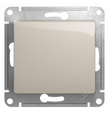 Glossa Молочный Кнопка нажимная, сх.1, 10AX  GSL000915  SE