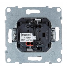 SUNO Выключатель 10АХ 250В с подсветкой/индикацией. Безвинтовые зажимы. Цвет "Алюминий"  721311  Legrand