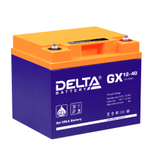 Аккумуляторная батарея Solar серии GX 12-40  12В/40Ач  GX 12-40   DELTA