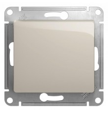 Glossa Молочный Выключатель 1-клавишный, сх.1, 10AX  GSL000911  SE
