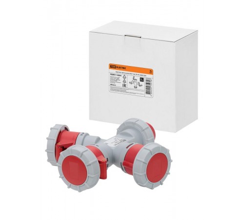 Адаптер трёхлучевой IP67 16А 3Р+PЕ 380В  SQ0611-0054  TDM