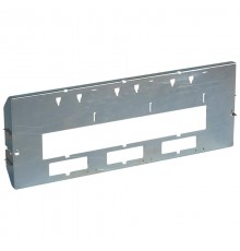 Монтажный узел с рег. по глубине - XL3 4000 - от 1 до 3 DPX 250/630 фикс. исполнения с УЗО - верт. монтаж - 36 модулей  020772  Legrand