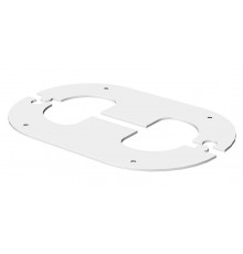 Рамка электромонтажной колонны ISS (сталь,белый) (WAG70140TRW)  6290200  OBO Bettermann