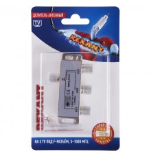 Делитель антенный F-типа на 3 TV, 5-1000 МГц  06-0041-C  REXANT