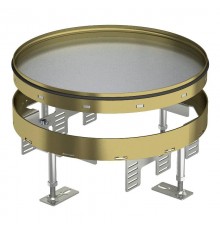 Кассетная рамка RKR2 ном.размер 9 D 305 мм (латунь) (RKR2 9M 20)  7409122  OBO Bettermann