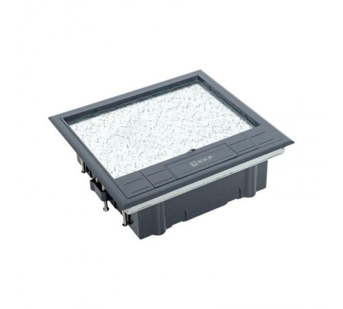 Лючок напольный с изменяемой глубиной C-Line 12 (с вертикально расположенной приборной рамкой)   cl-ln-k-12-1  EKF