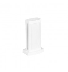 Универсальная мини-колонна алюминиевая с крышкой из алюминия 1 секция, высота 0,3 метра, цвет белый  653100  Legrand
