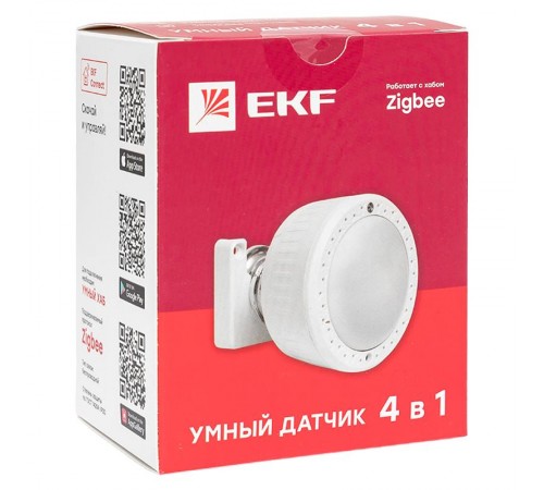 Умный датчик 4в1 Zigbee EKF Connect  is-thpl-zb  EKF