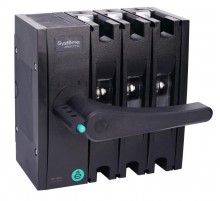 ВЫКЛ-РАЗЪЕДИНИТЕЛЬ SYSTEMEPACT SD160 3P 160A  РУКОЯТКА СЛЕВА ФРОНТ_РУКОЯТКА ЗАКАЗЫВАЕТСЯ ОТДЕЛЬНО  SSD01603LF0160  SE